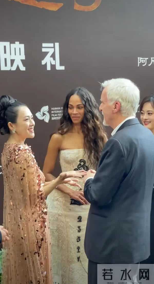 《阿凡达》首映:孙俪章子怡合影,将内娱的论资排辈呈现得太明显