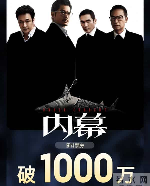 郭富城、任达华、吴镇宇、方中信《内幕》4天1000万，没戏了！