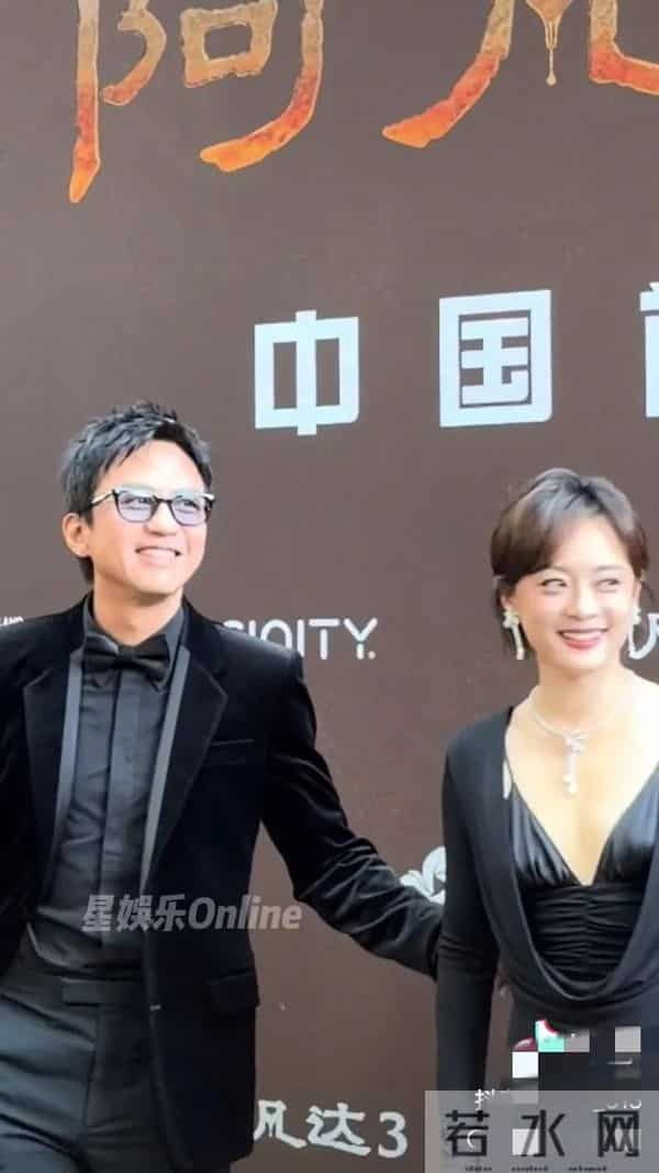 阿凡达3首映礼,邓超孙俪牵手红毯超哥偷亲娘娘,章子怡雍容华贵
