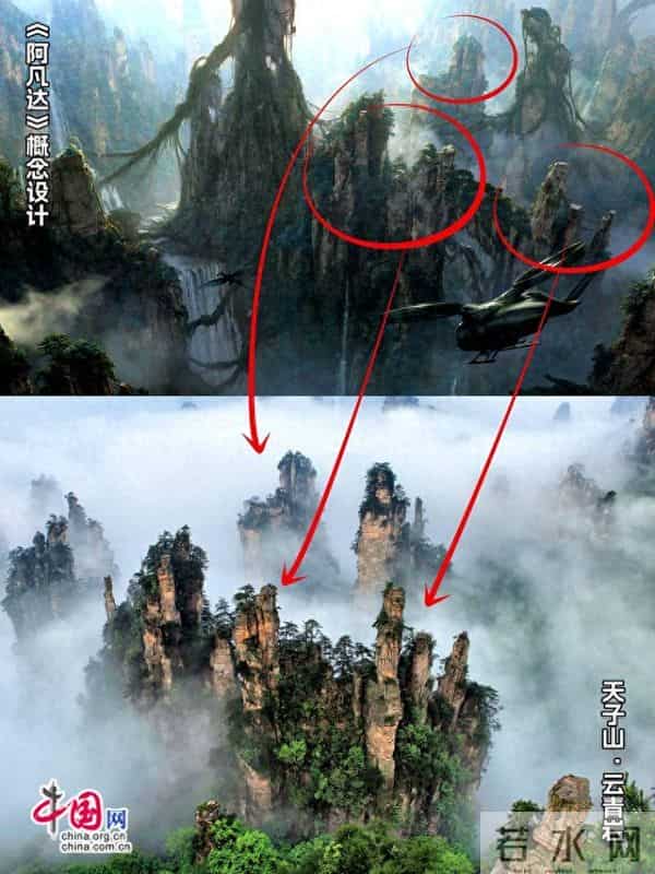 《阿凡达3:火与烬》张家界地貌与潘多拉的奇幻
