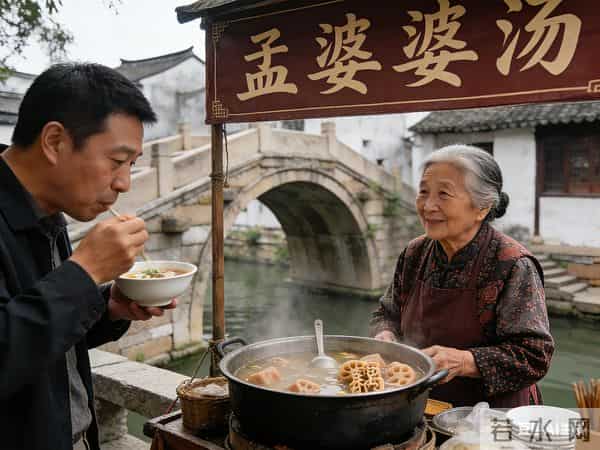 桥头卖汤的孟婆婆，居然传我觉知内观的秘法，彻底颠覆我的生命