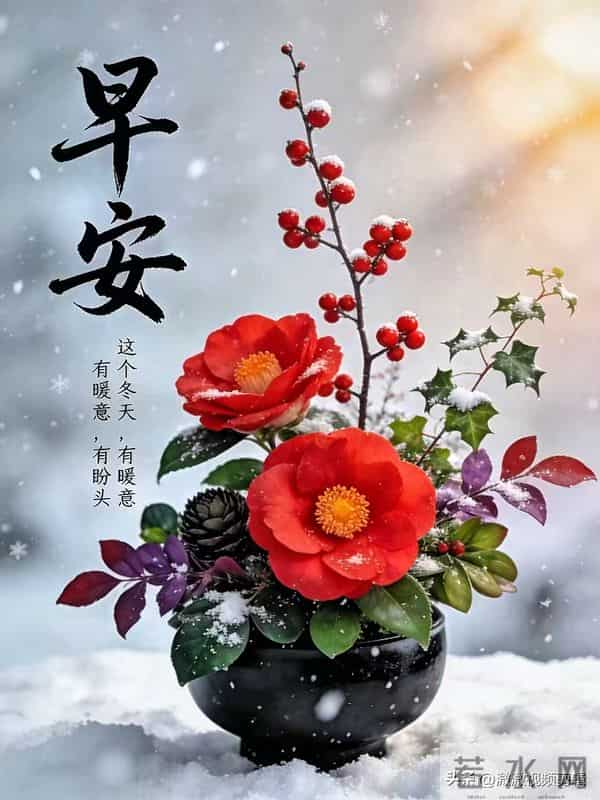 10张早安图片:走错路能调头,可人生的选择没有回头路!周三早安