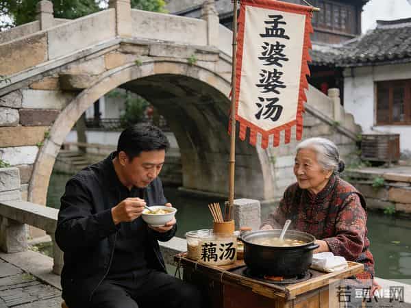 桥头卖汤的孟婆婆，居然传我觉知内观的秘法，彻底颠覆我的生命