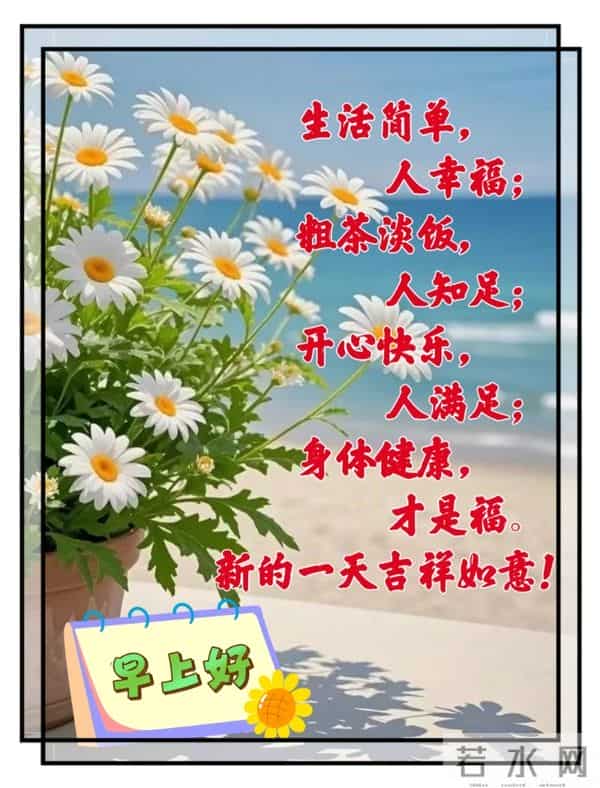 晨间问候，四季暖意