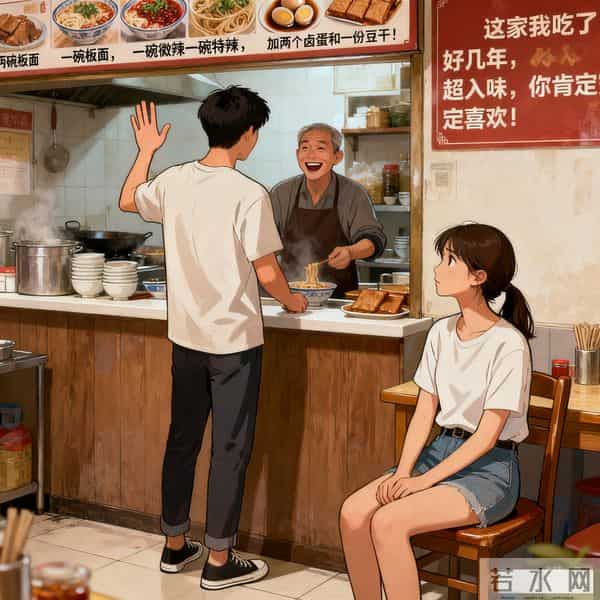 女友精心打扮赴约，男友却带她吃板面，那声委屈戳中无数人