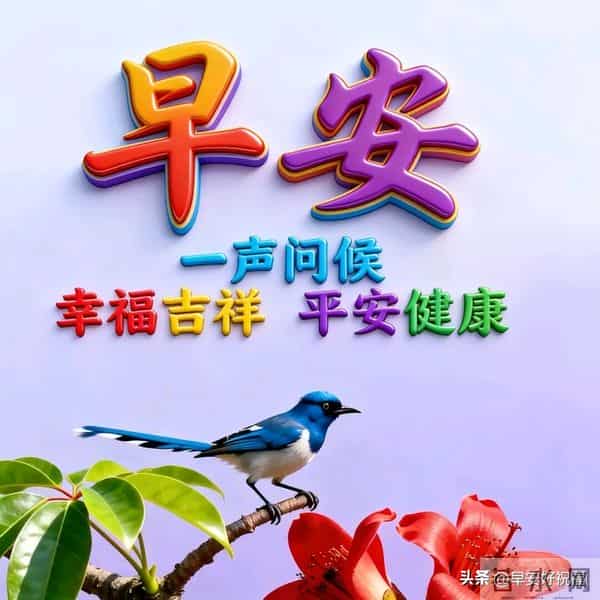 24张今日最新早安好祝福漂亮图片精选，新的一天，愿我们顺风顺水