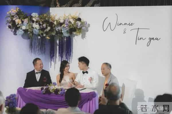 30岁TVB艺人娶富家女场面盛大，新娘满身金器，在豪华酒店摆23桌