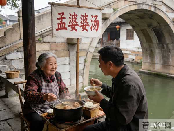 桥头卖汤的孟婆婆，居然传我觉知内观的秘法，彻底颠覆我的生命