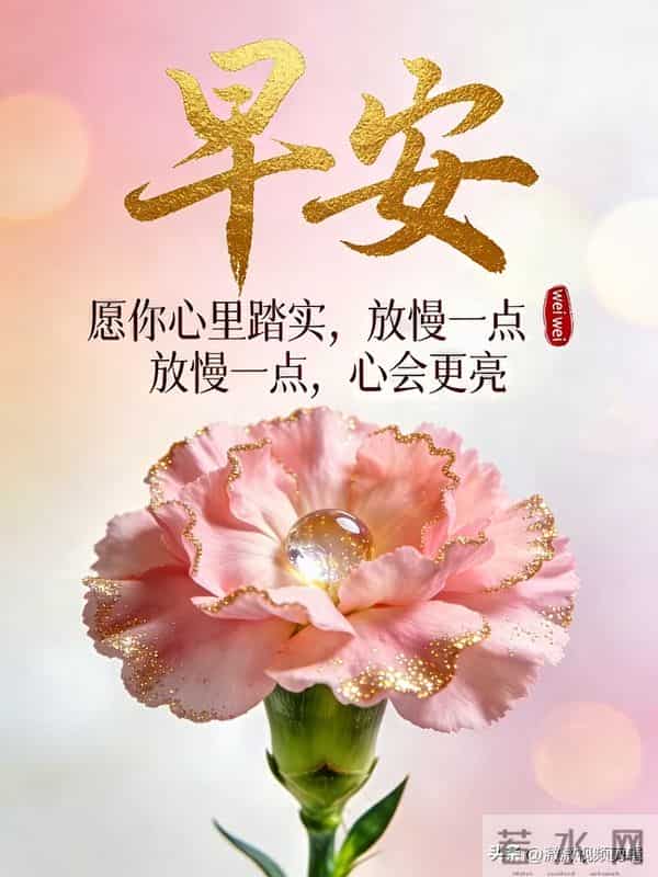 10张早安图片:走错路能调头,可人生的选择没有回头路!周三早安