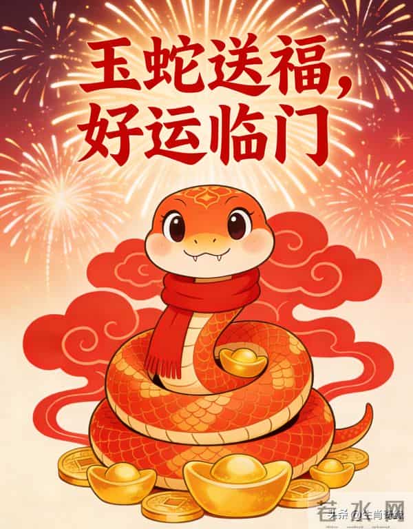 巳蛇:熬过风雨霜雪,明日起,好运自会踏门来