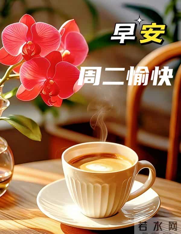 早上好温馨问候祝福语 最新早安精美图片 周二愉快的温馨图片 早上好