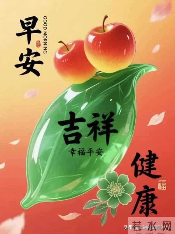 早安!迎着朝阳出发带着收获回家,日子温暖,抬头遇见的皆是美好