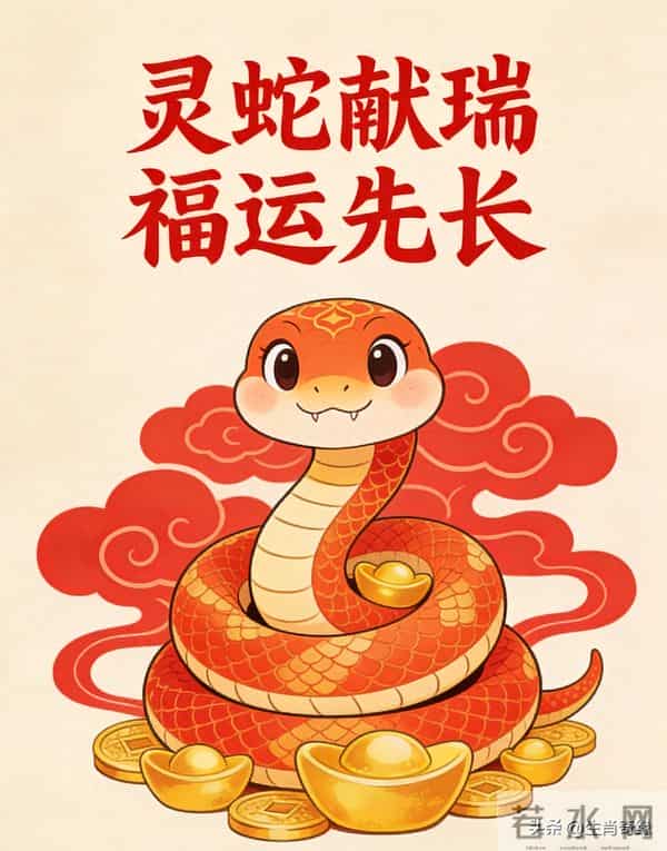 巳蛇:熬过风雨霜雪,明日起,好运自会踏门来