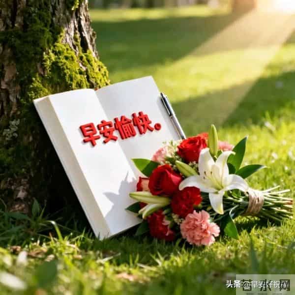 24张今日最新早安好祝福漂亮图片精选，新的一天，愿我们顺风顺水