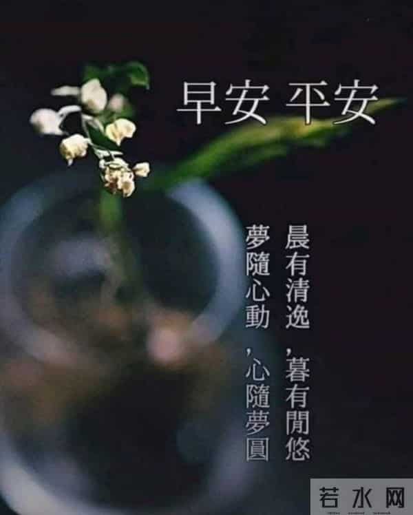 早安,予你一日好光景