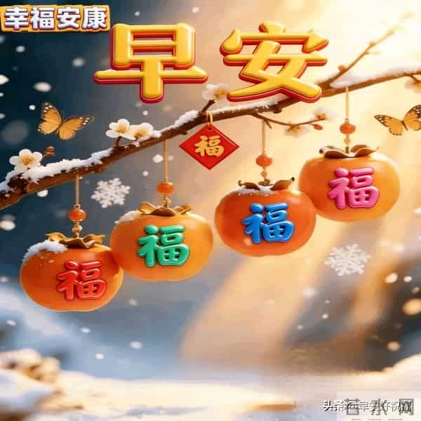 24张今日最新早安好祝福漂亮图片精选，新的一天，愿我们顺风顺水