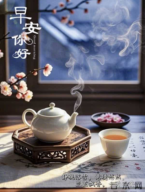 2025.12.10 冬天周三早安愉快！最新精美周三早上好温馨祝福语图片