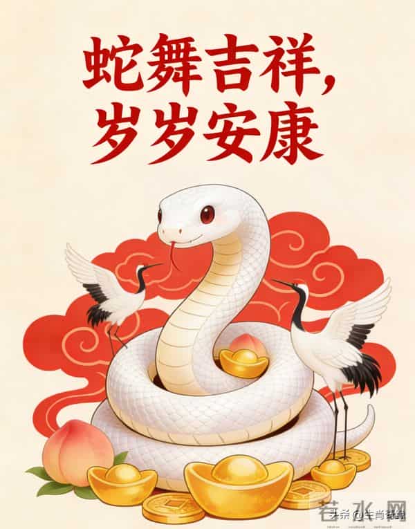 巳蛇:熬过风雨霜雪,明日起,好运自会踏门来