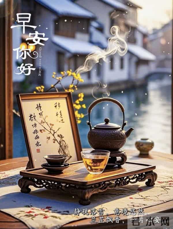 2025.12.10 冬天周三早安愉快！最新精美周三早上好温馨祝福语图片