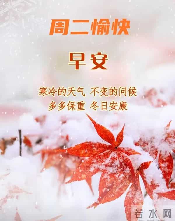 2025年12月9日早上好 早上好温馨问候祝福语 早安精美图片 周二愉快
