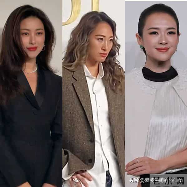 这夜，骨相极佳的周也，笑脸相迎的章子怡，都败给了气场全开的她