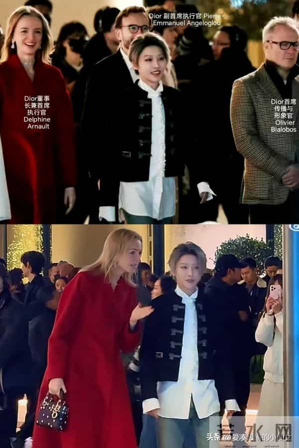 这夜，骨相极佳的周也，笑脸相迎的章子怡，都败给了气场全开的她