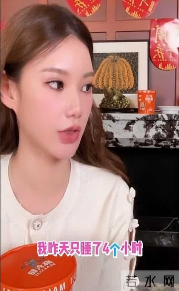 马筱梅6月孕肚曝光!只睡4小时坚持直播太拼命,员工透露胎儿性别