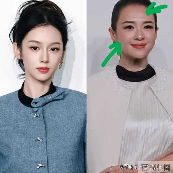 这夜，骨相极佳的周也，笑脸相迎的章子怡，都败给了气场全开的她