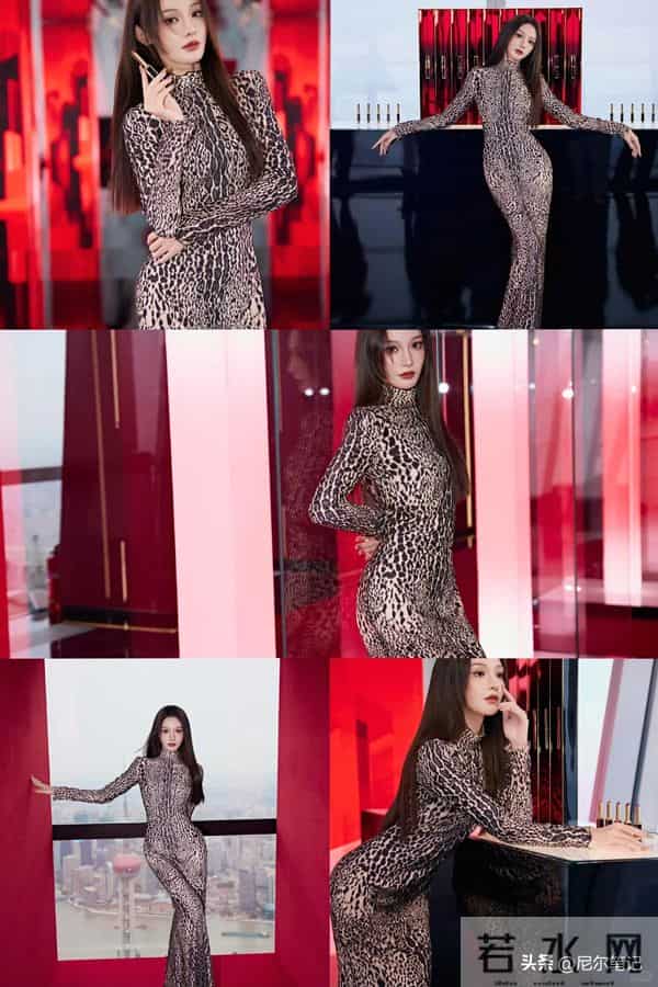 上海这一夜，搔首弄姿的彭小苒，被26岁王楚然秒了：妆再浓也白搭