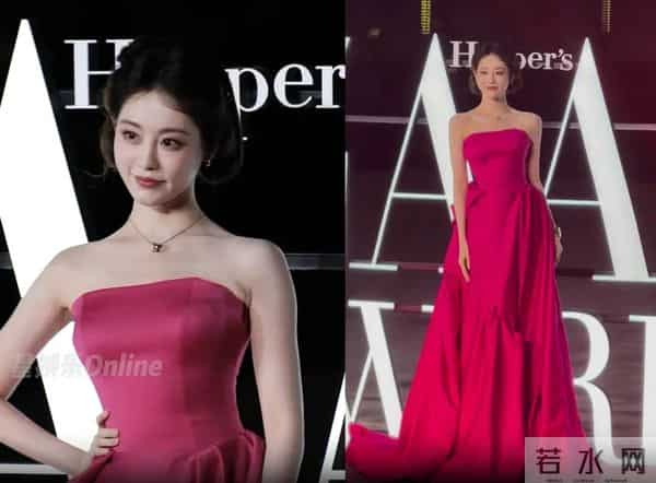 芭莎大赏红毯：50岁佘诗曼显年轻，谭卓造型看不懂，吉娜身材瞩目