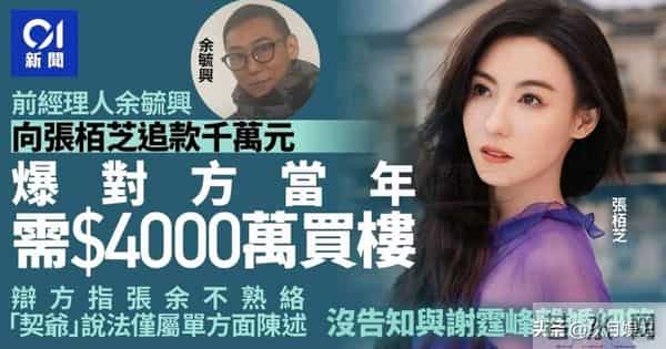 法庭之上崩溃大哭的张柏芝,当众大喊:不公平,所有东西都是假的