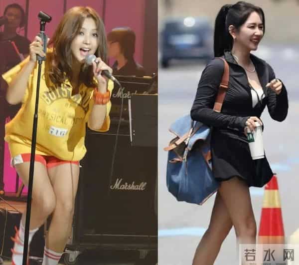 39岁何洁被嘲不忍直视, 腋下勒出副乳肚子三层肉, 养4个娃操劳疲惫