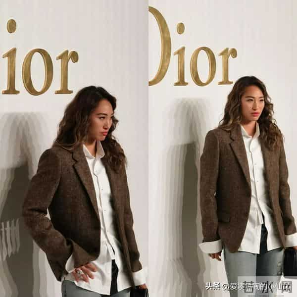 这夜，骨相极佳的周也，笑脸相迎的章子怡，都败给了气场全开的她