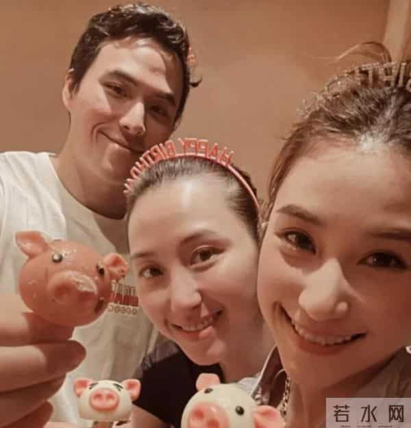 何超莲庆34岁生日,赌王三姨太陈婉珍露面,老公窦骁不在