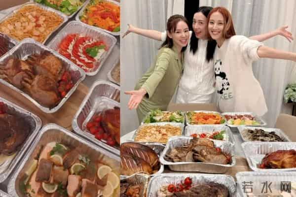 TVB视后到两届视帝家中庆生,绯闻男友继续无影