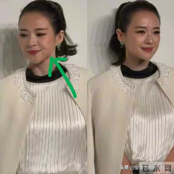 这夜，骨相极佳的周也，笑脸相迎的章子怡，都败给了气场全开的她