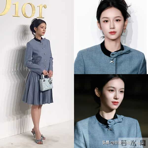 这夜，骨相极佳的周也，笑脸相迎的章子怡，都败给了气场全开的她