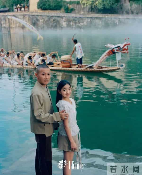 聂远为11岁女儿新戏吆喝,喊其 “聂子一老师”;女儿眼神戏灵动酷似父亲,已演过多部作品