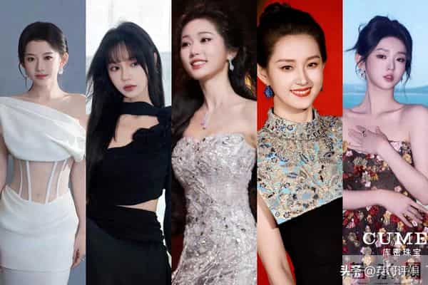 同登杂志封面的5位短剧女主，郭宇欣才叫绝色，其他人只能算漂亮
