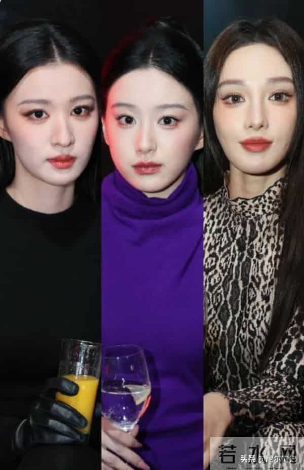 上海这一夜，搔首弄姿的彭小苒，被26岁王楚然秒了：妆再浓也白搭