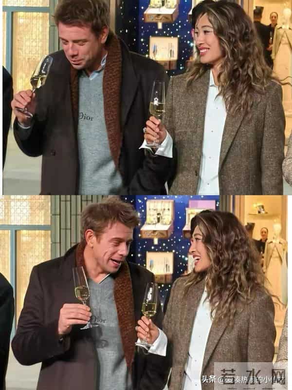 这夜，骨相极佳的周也，笑脸相迎的章子怡，都败给了气场全开的她