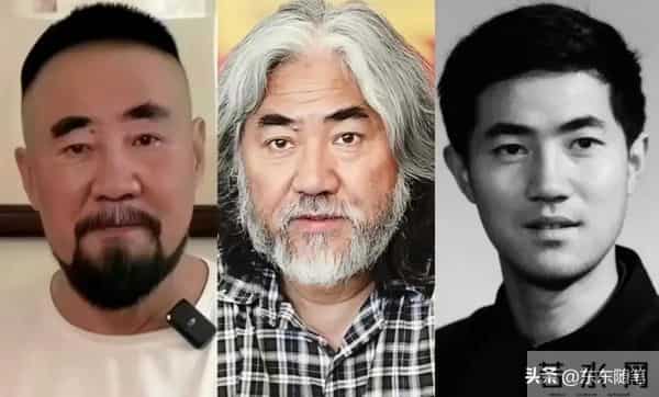 74岁张纪中逛径山寺，挺大肚依然白须白发，43岁杜星霖干瘪苍老