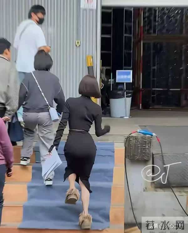 秦岚变化太大了,胸很大,腰很细,臀部很大,身材有点像芭比娃娃