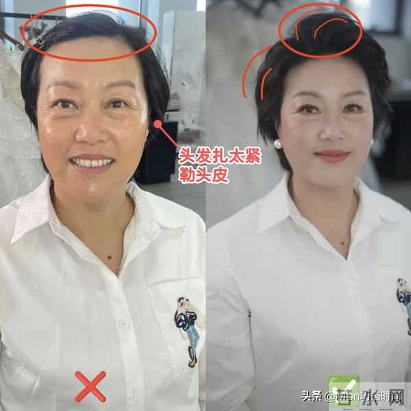 为什么说：女人有白发，比剪短更减龄的是“扎起”？看完对比就懂