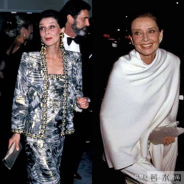 看了赫本的老年状态，我悟了：衣穿长、发盘起，体态端庄才更得体