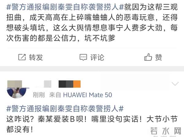 秦雯喜提蓝底白字!袭警、捞人真相大白,网友-吹牛不犯法但丢脸