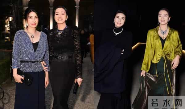 巩俐、郭晶晶再次“世纪同框”！“地母系”美人气质有多绝？