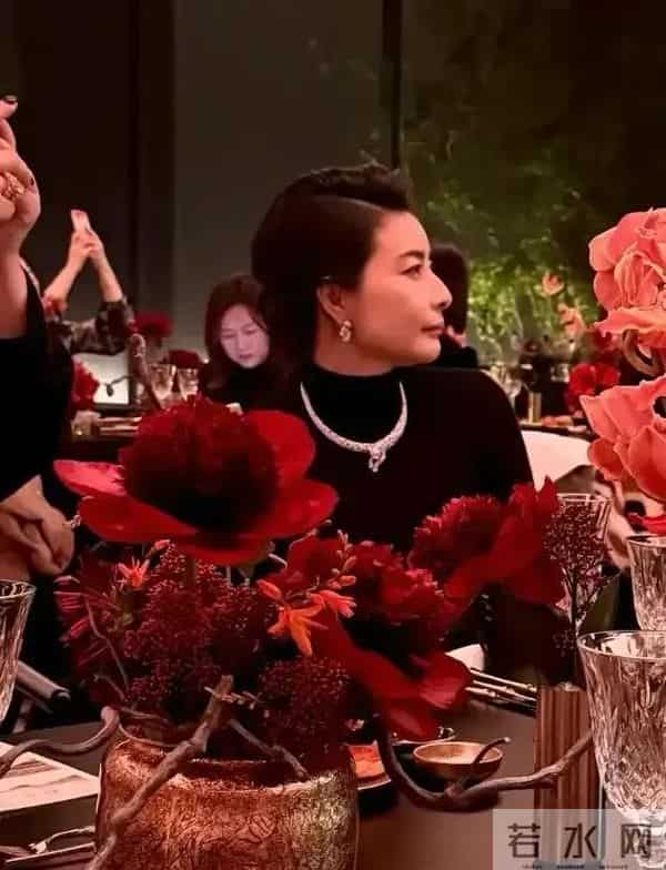 这一夜,露肩装的那英,深V领的朱珠,都输给了全裹出镜的郭晶晶