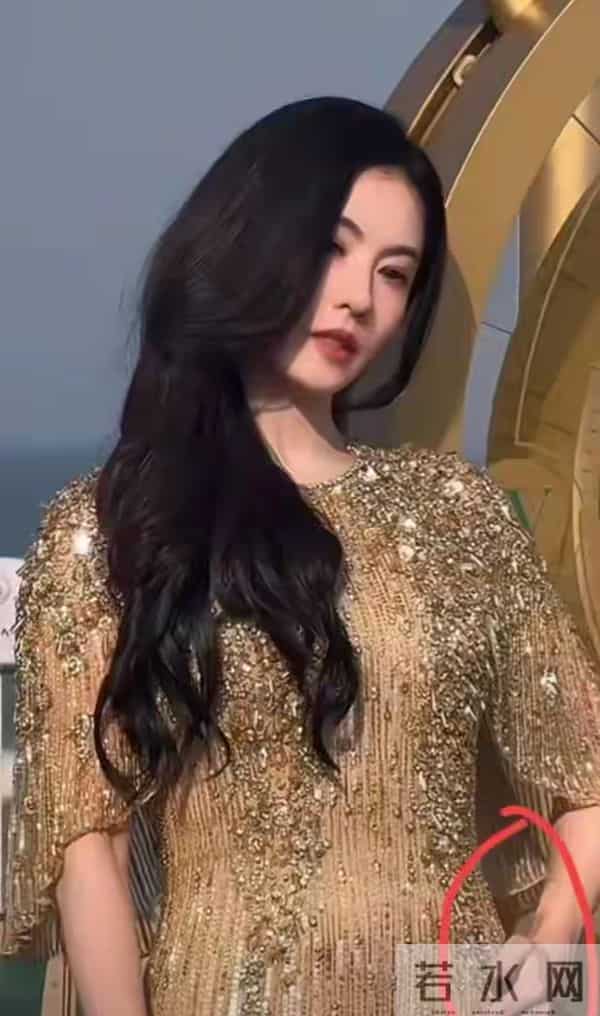 张柏芝现身河北无修图膀大腰圆，手背青筋暴露，果然路人手机真实