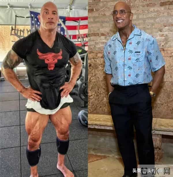 暴瘦54斤，巨石强森开拍新片：满脸皱纹！还要和小李子演黑帮电影